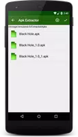 برنامه‌نما Apk Extractor عکس از صفحه