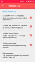 Notification Speaker(Audifier) ảnh chụp màn hình 2