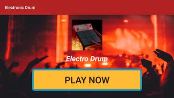 Poster Electronic Drum
