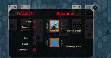 3 Schermata kartu solitaire Indonesia