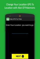 Fake GPS for Pokémon GO Prank capture d'écran 1