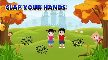 Clap Your Hands – Poem for Kids Affiche