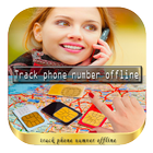 track caller on map offline Zeichen