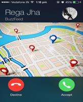 track caller on map offline โปสเตอร์