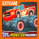 Blaze Light Monster Truck Games APK