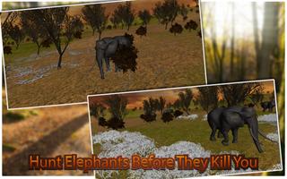 Elephant Hunter Sniper Shooter capture d'écran 2