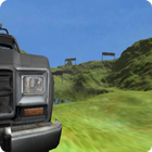 Extreme driving hills icon