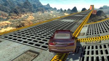 Extreme Impossible Car Racing Stunts Simulator Cartaz