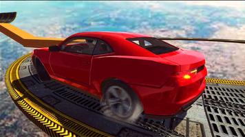 Extreme Impossible Car Racing Stunts Simulator imagem de tela 1