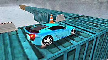 Extreme Impossible Car Racing Stunts Simulator syot layar 3