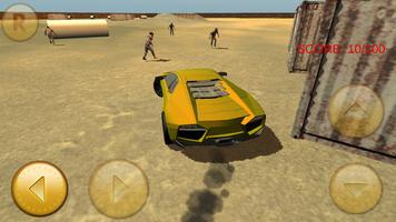 Extreme Car Zombie Run Over تصوير الشاشة 3