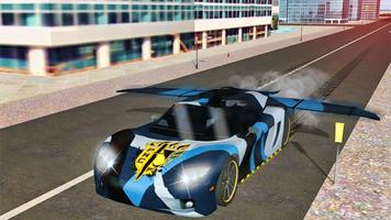 Extreme Car Racing:Flying game screenshot 1