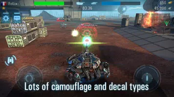 Robots vs Tanks: 5v5 Battles screenshot 3