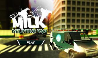 3D Milk Delivery Truck Transport capture d'écran 3