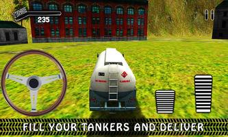 Offroad Oil Tanker Transporter Truck Simulator ảnh chụp màn hình 1