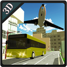 3D Airport Bus Service Driving Simulator icon