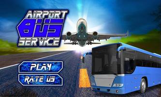 3D Airport Bus Service Driving Simulator Affiche