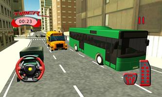 3D Airport Bus Service Driving Simulator capture d'écran 2