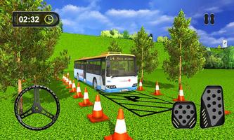 3D Bus Driving Parking Simulator Affiche