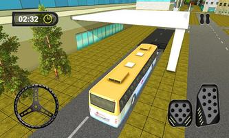 3D Bus Driving Parking Simulator capture d'écran 2