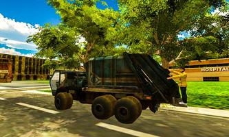 Trash Truck Simulator 2018 :Garbage Cleaner পোস্টার