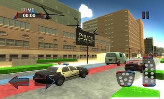 3D Police Car Driving Simulator Ekran Görüntüsü 3