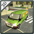 Real Pizza Delivery Van Simulator آئیکن