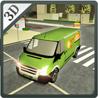 Real Pizza Delivery Van Simulator ไอคอน