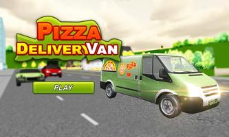 Real Pizza Delivery Van Simulator Affiche