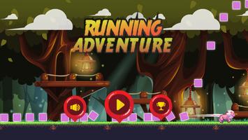 Lion Running Adventure Games Affiche
