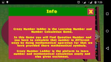 Crazy Number Ladder screenshot 2