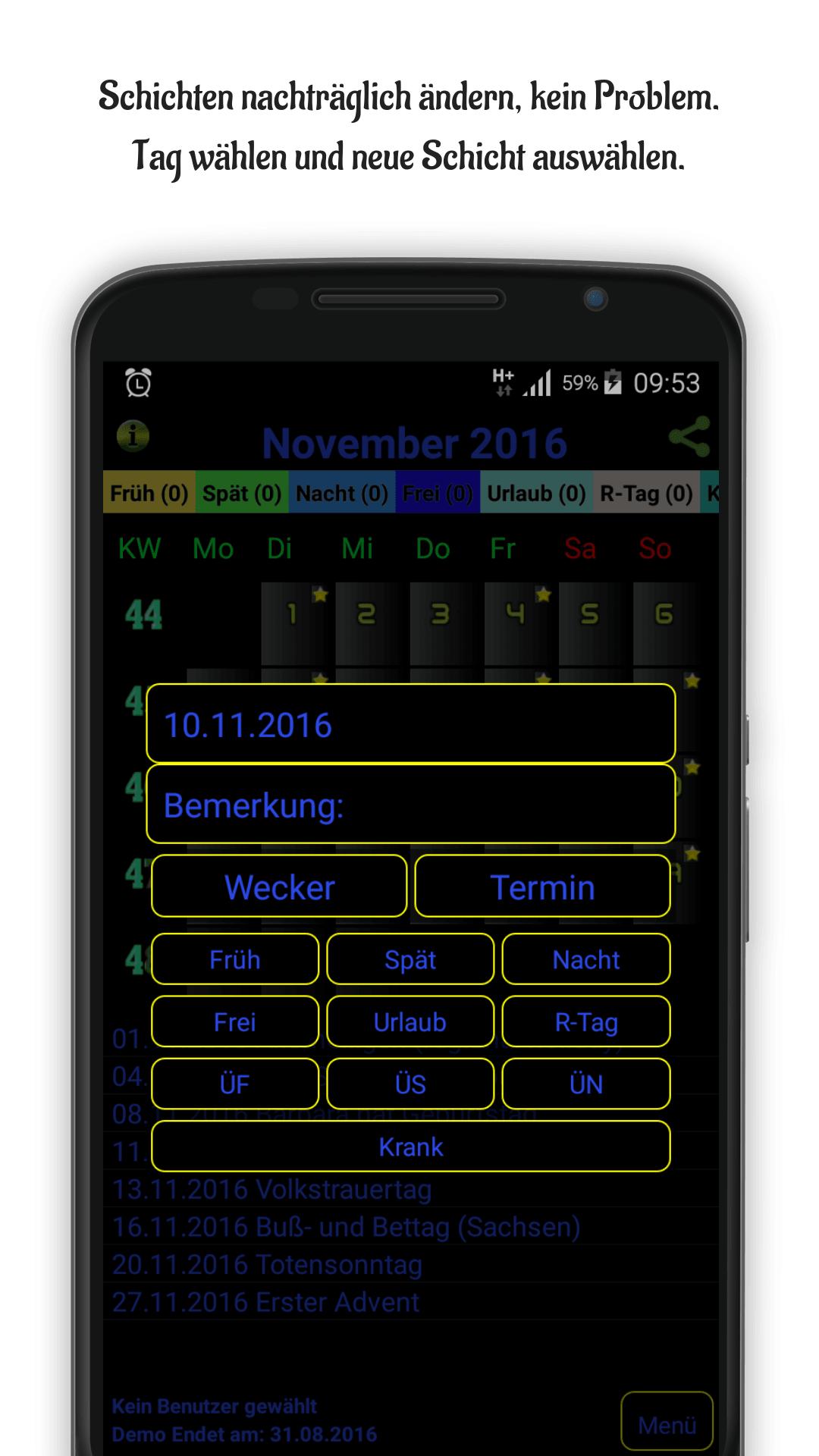 Easy Schichtplan For Android Apk Download
