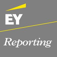 EY Reporting الملصق