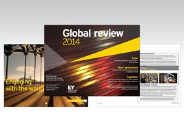 EY Global review Affiche