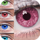 Les yeux Lentille Couleur Changer Photo Éditeur APK