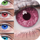 Eyes Lens color Changer Photo Editor آئیکن