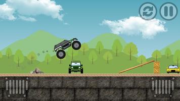 Monster Truck Hill Racing 海报