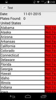 License Plate Tracker Trial capture d'écran 2