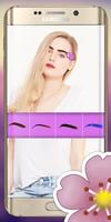 eyebrow shaping app & MakeUp Affiche