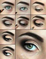 sourcil tutoriel de maquillage Affiche