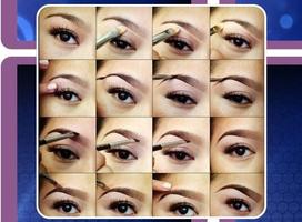 eyebrow pencil tutorial Affiche