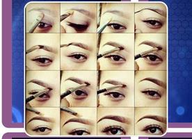 eyebrow pencil tutorial Ekran Görüntüsü 1