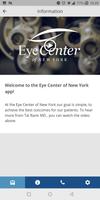 Eye Center of New York تصوير الشاشة 1