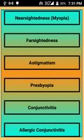 Eye Problem Disease poster