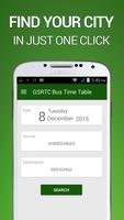 GSRTC Bus Time Table capture d'écran 1