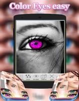 1 Schermata Eye Color Changer - Beauty Eyes Makeup