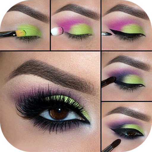 Step By Step Eyes Makeup