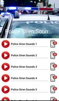 Police Siren Sound Affiche
