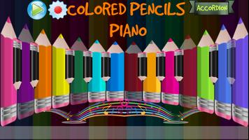Colored Pencils Piano capture d'écran 1