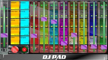 DJ Mix Electro Pad Affiche